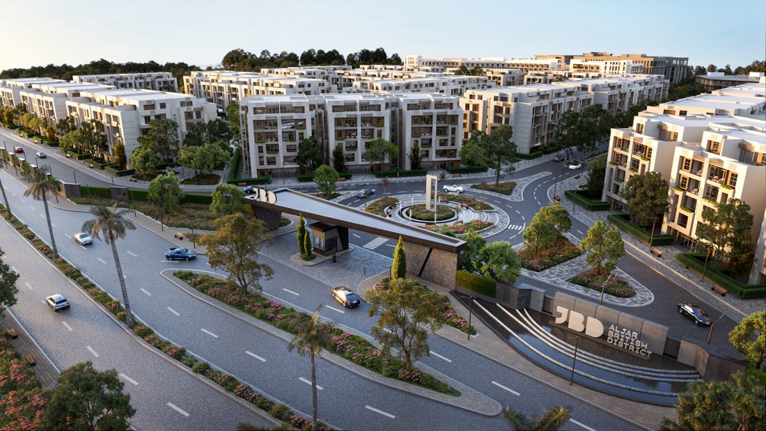 Al Jar British District render 1